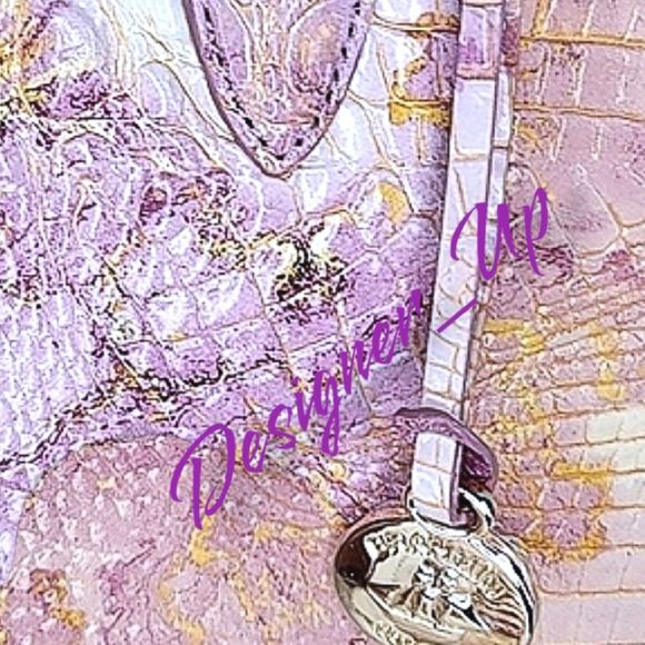 BRAHMIN 3 SET NWT Designer Purse Bag Wallet XL Wristlet Rare Melbourne Colorb - Picture 15 of 16